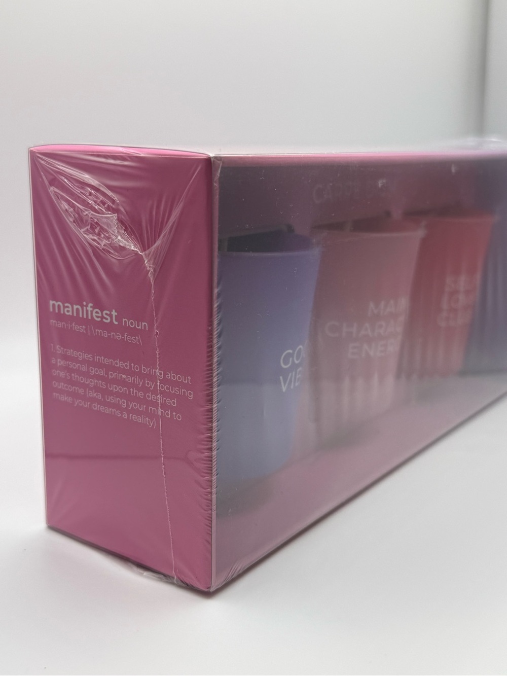 Jill & Ally Carpe Diem Crystal Manifestation Votive Trio Candle Set | New Sealed - Picture 5 of 5